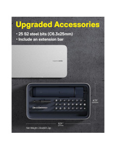 Destornillador Eléctrico HOTO QWLSD011 25 Piezas 3.6V 2