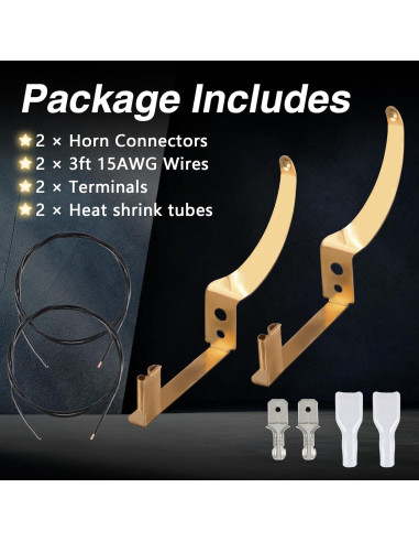 Conectores de zapato de volante EVRBUL 2PCS para Honda CRX/Civic