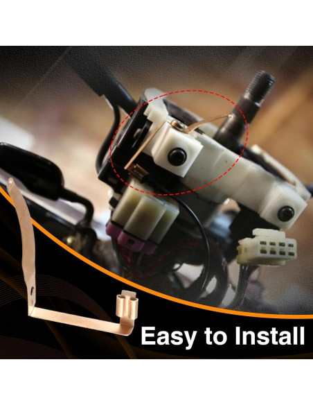 Conectores de zapato de volante EVRBUL 2PCS para Honda CRX/Civic