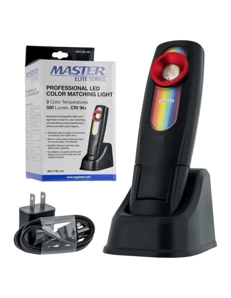 Luz de coincidencia de color LED Master Elite 500 Lúmenes
