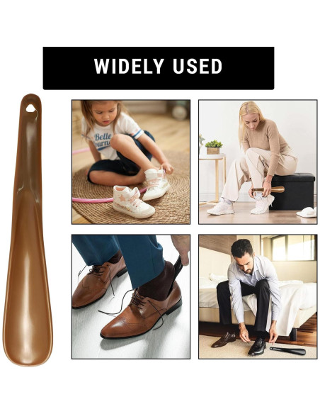 12 Cuernos de Zapato de Plástico Ergonomicos para Viaje