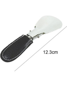 Cuernos de Zapato de Acero Inoxidable Welldoit - 2 Pcs Portátiles 2