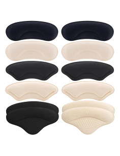 6 Pares Almohadillas Talón Comfowner Antideslizantes Ajustables