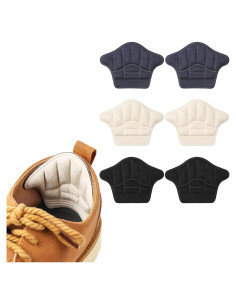 Almohadillas para Talones PALAKATE 4D Espuma Viscoelástica 3 Pairs