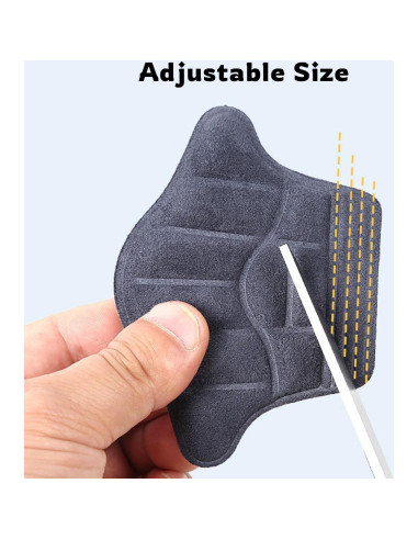 Almohadillas para Talones PALAKATE 4D Espuma Viscoelástica 3 Pairs