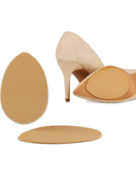 Agarradores Antideslizantes Riootlnm para Zapatos - Gel Silicona Amarillo