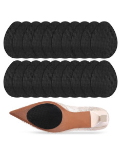 20 Almohadillas Antideslizantes Goma YQQYG 9x6.5cm para Zapatos