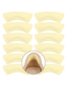 6 Pares Almohadillas para Talones Pasonly Antideslizantes