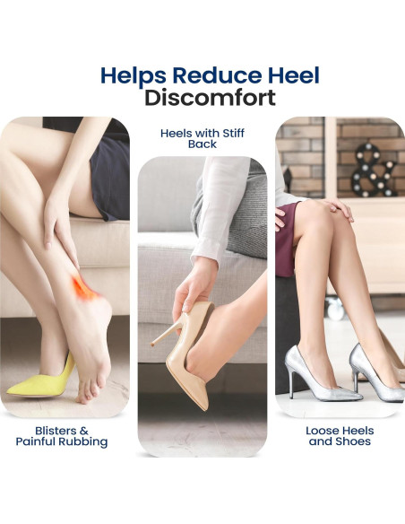 Almohadillas para Talón Sound Around - 6 Pares Suaves y Adhesivas