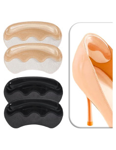 Agarradores de Talón Antideslizantes VivoFoot - 4 Pares Gel