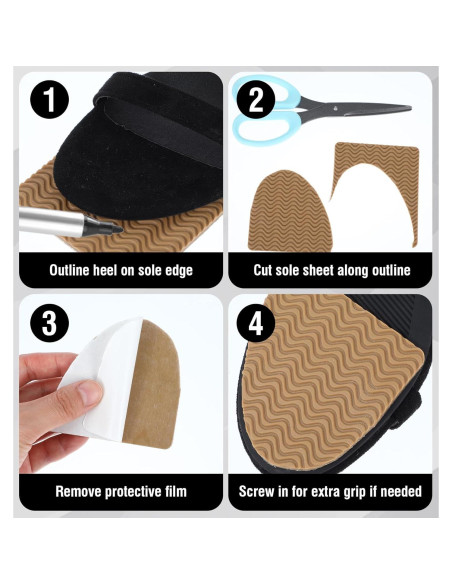 Almohadillas Antideslizantes para Tacones ValueBargain 4-Pack