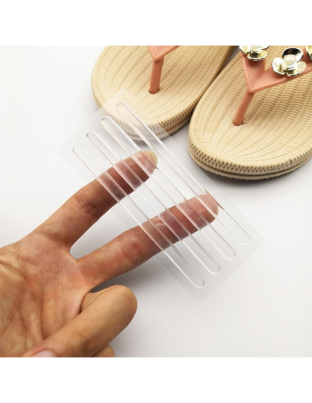 Cinta de Talón Silicona Transparente GSHLLO 40 Pcs