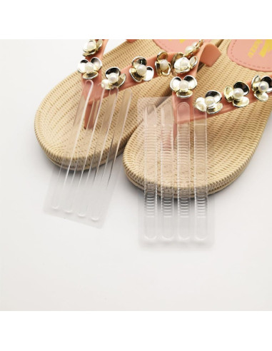 Cinta de Talón Silicona Transparente GSHLLO 40 Pcs