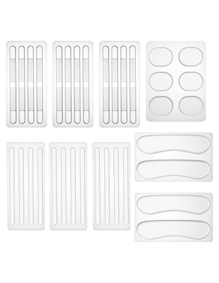 34 Piezas Almohadillas de Gel para Talón TIESOME - Silicona Transparente