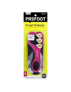 Plantillas ortopédicas ProFoot Triad para mujeres 6-10