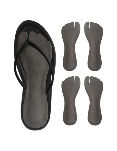 2 Pares Plantillas Antideslizantes BTXYM Piel de Cerdo 5-8