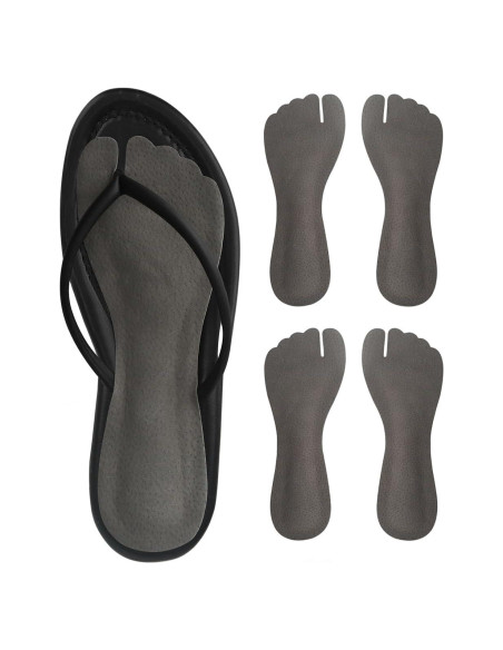 2 Pares Plantillas Antideslizantes BTXYM Piel de Cerdo 5-8