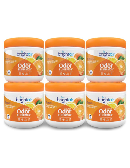 Eliminador de Olores Bright Air 14 oz. Aroma Naranja y Limón