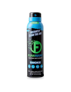 FunkAway Eliminador de Olores de Humo Spray 96 ml - Efecto Instantáneo