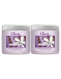 Gel Absorbente de Olores Clear Air - 425 g - Aroma Lavanda y Vainilla