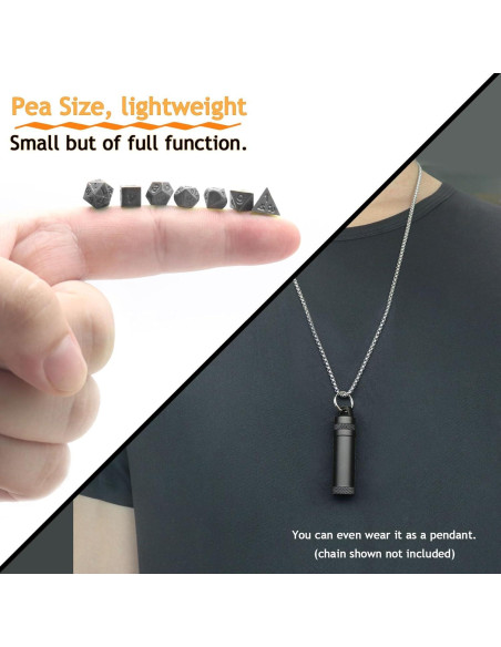 Conjunto de Dados Mini PJOY Portátil D&D 7PCS Cobre Antiguo