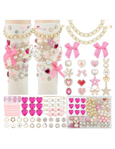 Kit DIY de Encantos para Calcetines DoDoBeads - 87 Piezas
