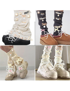 Kit de 42 Encantos para Calcetines ZLSPTK - Broches y Pines 2