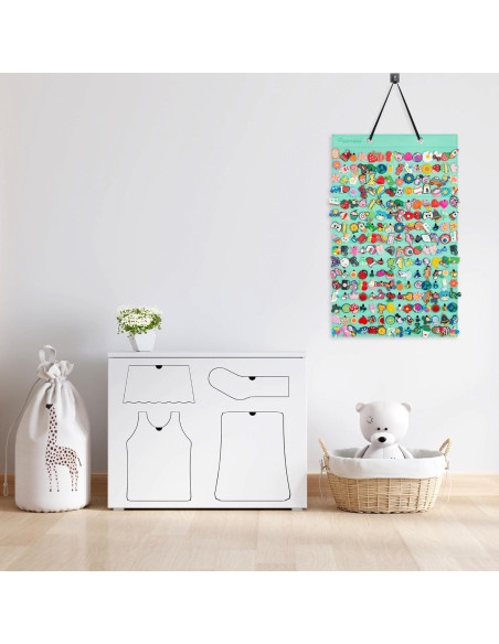 Organizador Colgante de Encantos para Zapatos PACMAXI 224 Agujeros Organizador Colgante de Encantos para Zapatos PACMAXI 224 Agujeros