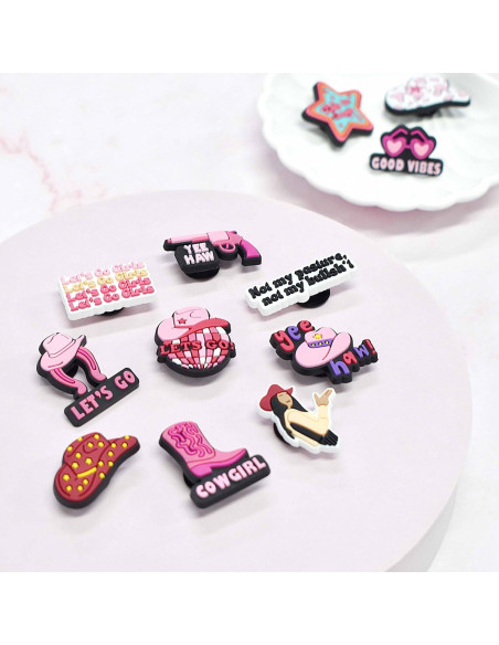 Encantos para Zapatos Vaqueros XHAOYEAHX 150 Piezas PVC