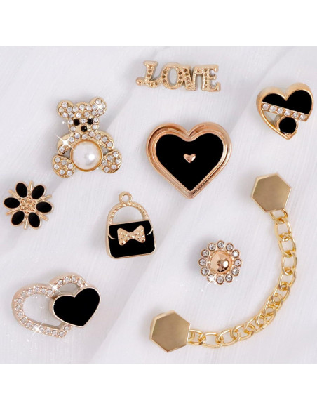 20 Encantos de Zapato Brillantes para Mujeres - Decoración DIY