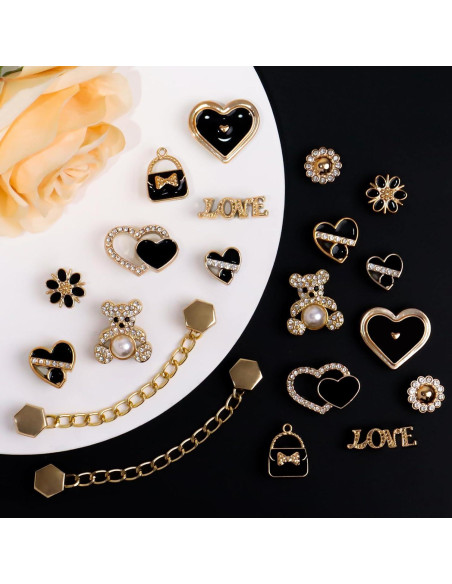 20 Encantos de Zapato Brillantes para Mujeres - Decoración DIY