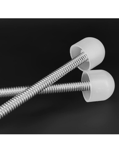 2 Pares de Árboles de Zapatos Plástico Negro 27 cm Ajustables