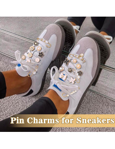 Encantos para Zapatos AIERSA - Set de 106 Pins Elegantes 2