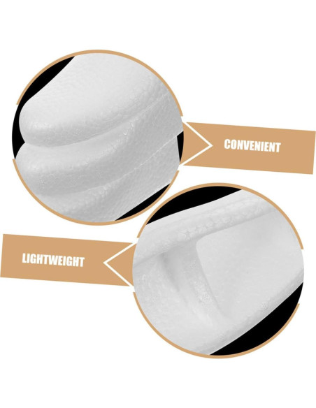 Inserciones de Zapatos Desechables Garneck - 10 Pares de Espuma