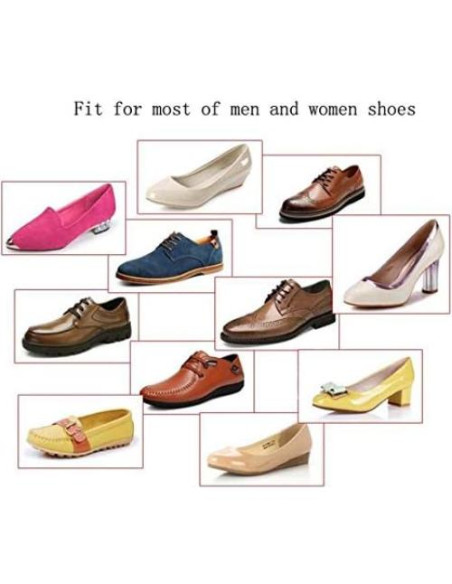 2 Pares de Árboles para Zapatos Transparentes UPSTORE Ajustables