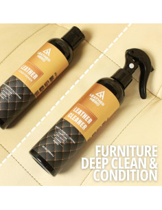 Kit Limpiador y Acondicionador de Cuero Leather Hero 4 Piezas 2