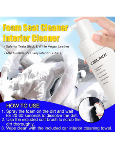 Kit de limpieza interior COSLAKE para Tesla 9 piezas 2