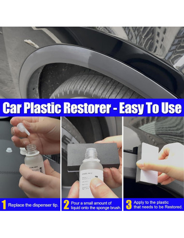 Kit de limpieza interior COSLAKE para Tesla 9 piezas