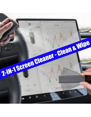 Kit de limpieza interior COSLAKE para Tesla 9 piezas