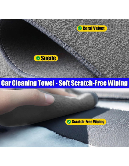 Kit de limpieza interior COSLAKE para Tesla 9 piezas