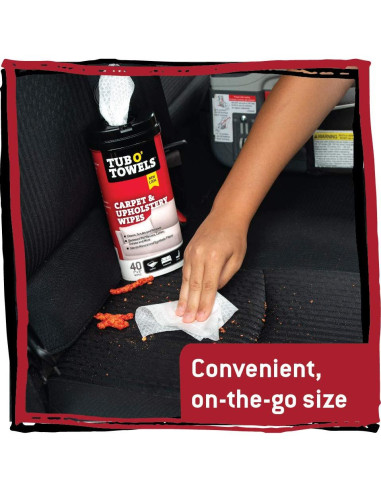 Toallitas de limpieza Tub O' Towels 40 unidades 17.8x20.3 cm