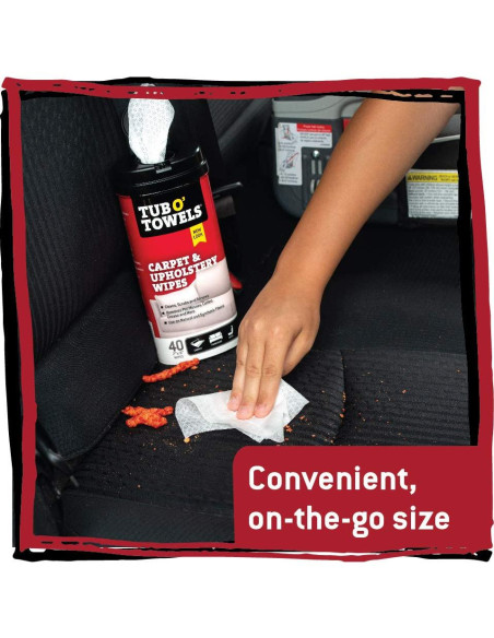 Toallitas de limpieza Tub O' Towels 40 unidades 17.8x20.3 cm