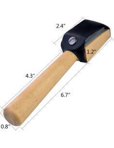 Cepillo de Limpieza para Zapatos de Baile Jmkcoz - Madera y Alambre 2