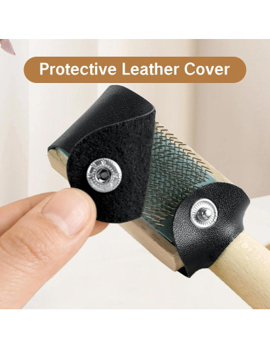 Cepillo para Zapatos de Baile YAFIYGI con Funda de Cuero