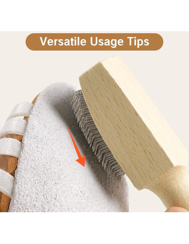 Cepillo para Zapatos de Baile YAFIYGI con Funda de Cuero