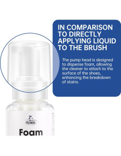 Kit Limpiador de Zapatos Alloda - Espuma, Cepillo y Toalla 2