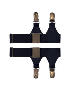 Cinturón de Medias Ajustable SupSuspen con Clips de Metal
