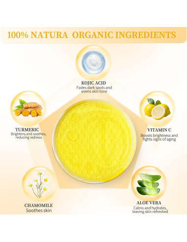 Pads de Limpieza CIELARA Ácido Kojico y Cúrcuma 49 Unidades