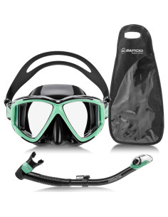 Máscara de Snorkel Phantom Aquatics Panto-180 con Lentes de Vidrio 2