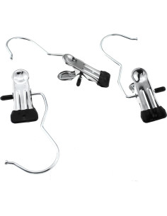Ganchos de Lavandería Acero Inoxidable TAODAN 20 Pcs 2